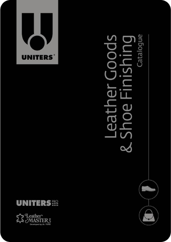 Uniters Leather goods & shoe finishing Catalogue 