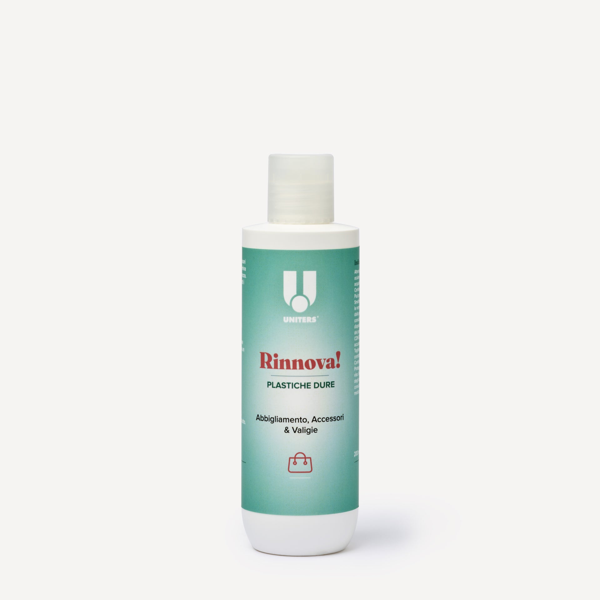 Uniters "Rinnova! Plastiche Dure" per Abbigliamento, Accessori e Valigie.