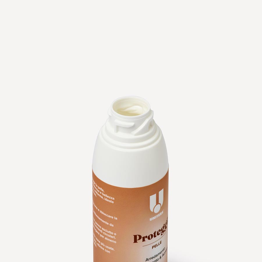 Uniters Ricarica "Proteggi! Pelle" spray per arredamento, abbigliamento e accessori senza tappo