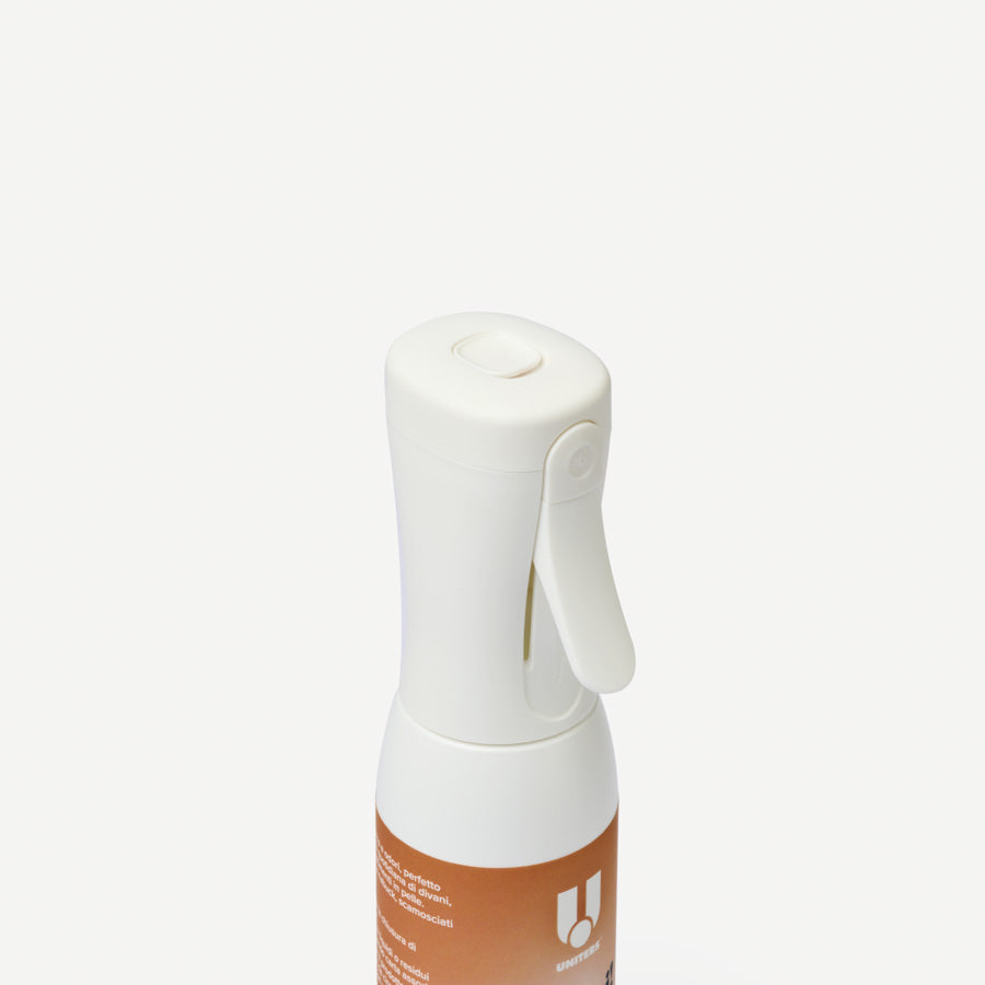 Uniters "Pulisci! Pelle" per arredamento, abbigliamento e accessori.