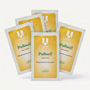Pratiche salviette monouso "Pulisci! Sneakers" di Uniters, per detergere sneaker in pelle, tessuto e materiali sintetici.