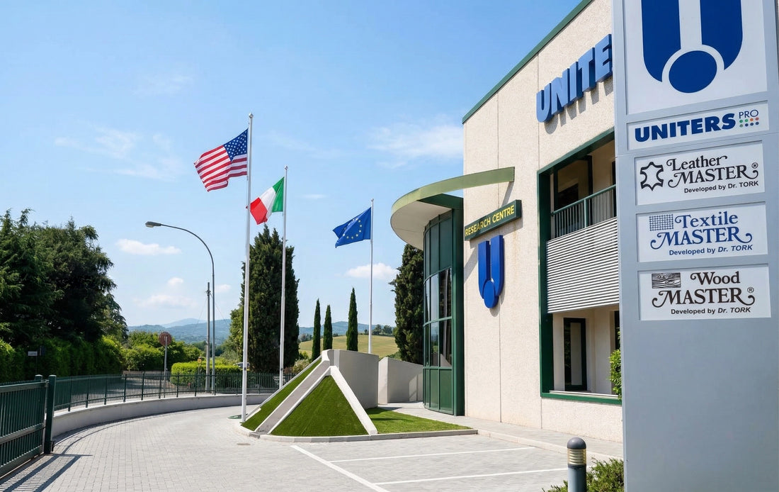 Foto parte anteriore dell'azienda Uniters (sede a Montecchio Maggiore, Vicenza) 