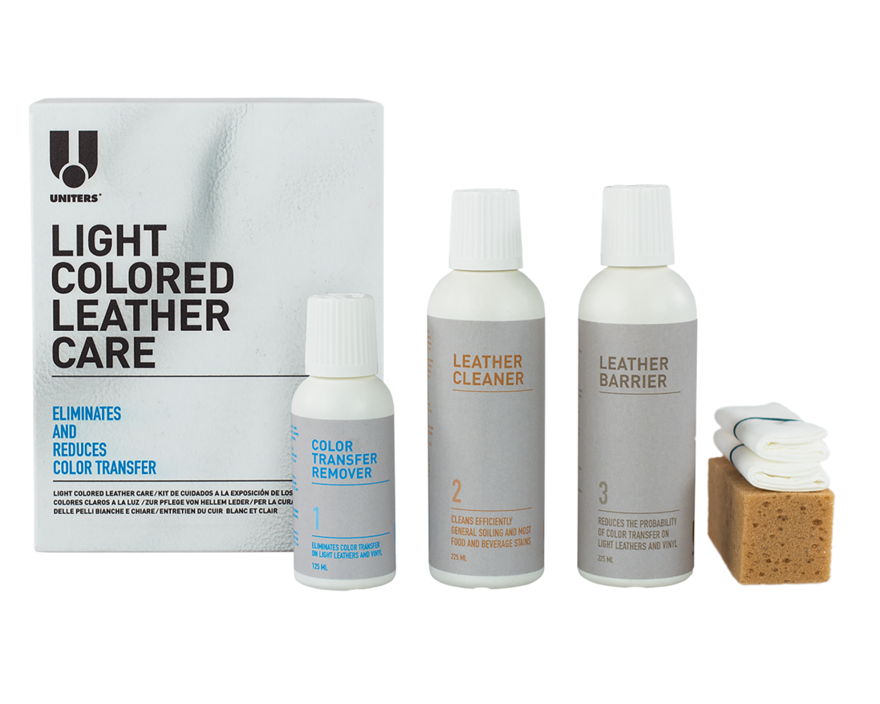 Light Colored Leather Care kit